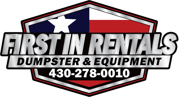 Dumpster Rentals | First In Rentals